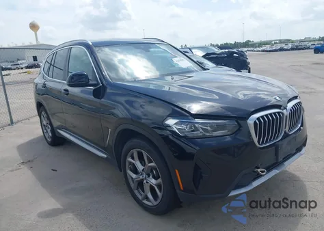 2023 BMW X3 xDrive30I из США, поврежденный, VIN 5UX53DP01P9R81339